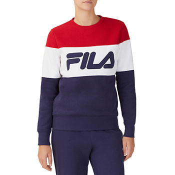Fila Aeryn Fleece Womens Crew Neck Long Sleeve Sweatshirt