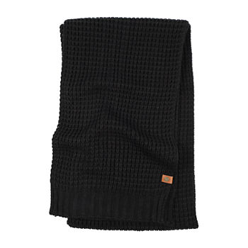 Frye and Co. Thermal Knit Mens Cold Weather Scarf