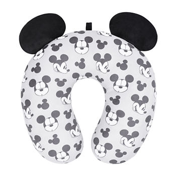 Disney Mickey Mouse Faces and Icons Portable Travel Neck Pillow