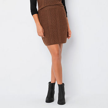 a.n.a Womens Sweater Skirt