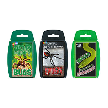 Top Trumps Usa Inc. Bundle Card Game Bundle - Creepy & Crawley (Bugs; Spiders; Snakes)