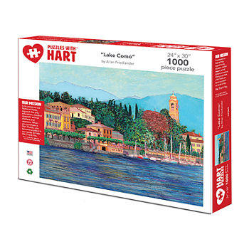 Hart Puzzles Lake Como By Allan Friedlander