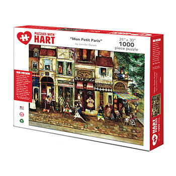 Hart Puzzles Mon Petit Paris By Jennifer Garant, 24  X 30 1000 Piece Puzzle
