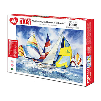 Hart Puzzles Sailboats By Kathleen Parr Mckenna