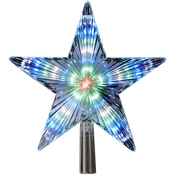 Kurt Adler 8½" Color-Changing LED Star Tree Topper