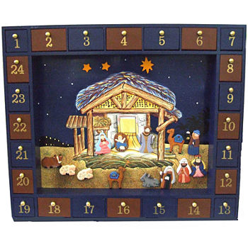 Kurt Adler Nativity Advent Calendar