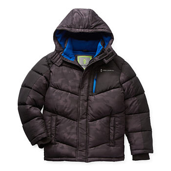 Free Country Little & Big Boys Fleece Lined Water Resistant Heavyweight Puffer Jacket