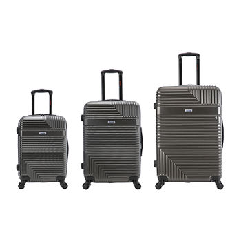 InUSA Resilience 3-pc.Hardside Lightweight Spinner Luggage Set