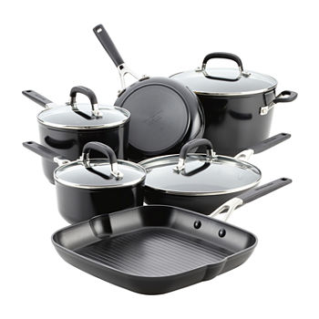 Kitchen Aid Forged Hard Anodized 10-pc. Aluminum Hard Anodized Non-Stick Cookware Set