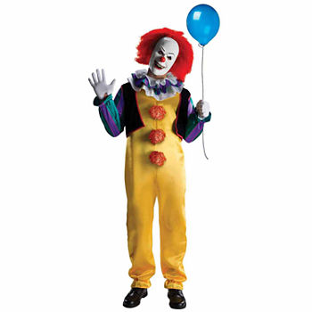 It Pennywise Deluxe Clown Mens Costume