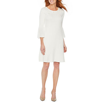 Solid White Church Dresses for Women - JCPenney