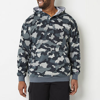 Champion Camouflage Big and Tall Mens Long Sleeve Hoodie