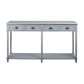 Signature Design by Ashley Emerson 4-Drawer Storage Console Table