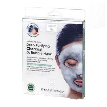 Earth Therapeutics 3 Pack Deep Purifying Charcoal Mask