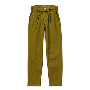 Thereabouts Little & Big Girls Tapered Flat Front Pant