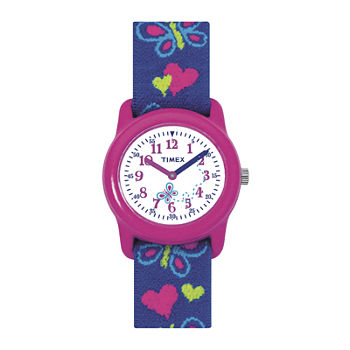 Timex® Easy Reader Kids Blue Fabric Strap Watch T890019J