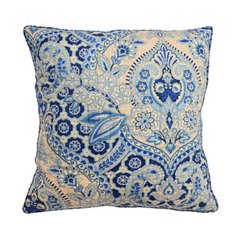 Waverly Moonlit Shadows Square Throw Pillow