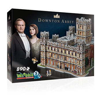 Wrebbit 3D - Downton Abbey Crawley Family Home 890 Piece 3D Jigsaw Puzzle
