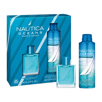 Nautica Pacific Coast Eau De Toilette 2-Pc Gift Set ($40 Value)