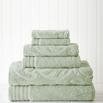 Pacific Coast Textiles™ Medallion Swirl 6-pc. Bath Towel Set