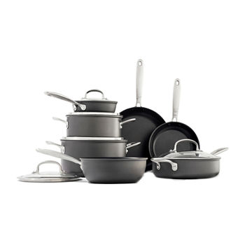 OXO 12-PC. Hard Anodized Cookware Set