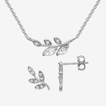 Itsy Bitsy 2-pc. Cubic Zirconia Sterling Silver Jewelry Set