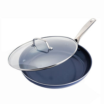 As Seen On TV Blue Diamond Aluminum Non-Stick Frying Pan