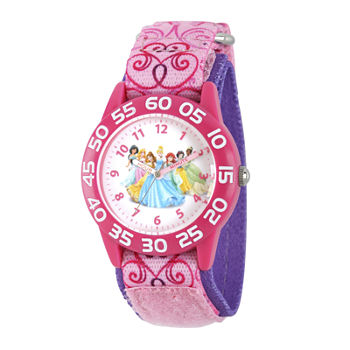 Disney® Princess Girls Pink Strap Watch