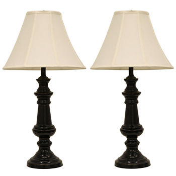 Décor Therapy Touch Control Bronze Table Lamps- Set of 2