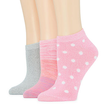 Mixit 3 Pair Low Cut Socks Womens