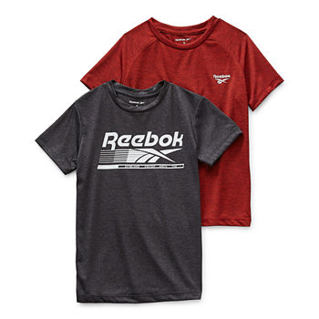 Reebok Little Boys 2-pc. Crew Neck Short Sleeve Graphic T-Shirt