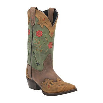 Laredo Womens Miss Kate Cowboy Boots Block Heel
