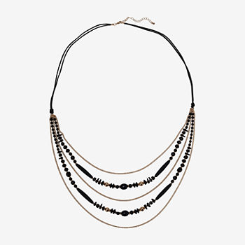 Mixit 15 Inch Herringbone Chain Necklace