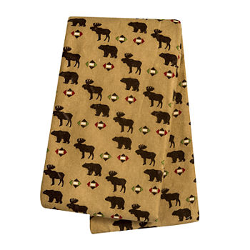 Trend Lab® Northwoods Animals Deluxe Swaddle Blanket