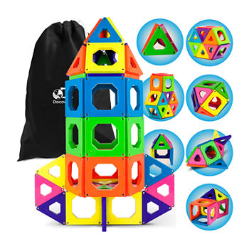 Discovery Kids Toy 24pcs Magnetic Tiles