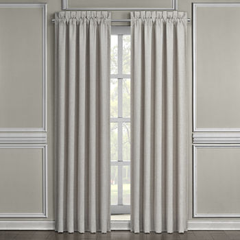 Queen Street Ania Light-Filtering Rod Pocket Set of 2 Curtain Panel