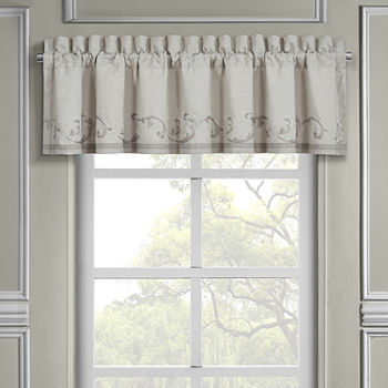 Queen Street Ania Rod Pocket Tailored Valance
