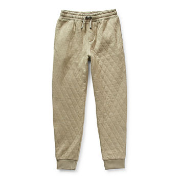 Thereabouts Little & Big Boys Jogger Cuffed Fleece Sweatpant