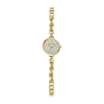 Kendall + Kylie Womens Gold Tone Bracelet Watch 14660g-42-A27