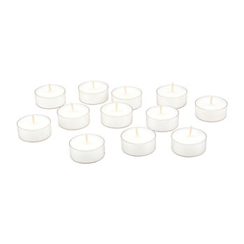 24 Pack White Tealight Candles