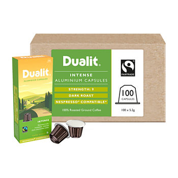 Dualit Intense Aluminum 100 espresso capsules