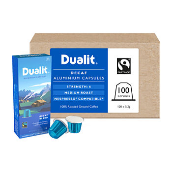 Dualit Decaf Aluminum 100 Espresso Capsules
