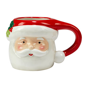 Certified International Holiday Magic Santa 4-pc. Mug Set