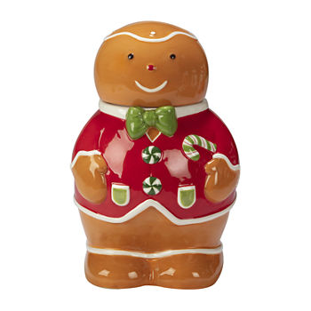 Certified International Holiday Magic Gingerbread Cookie Jar