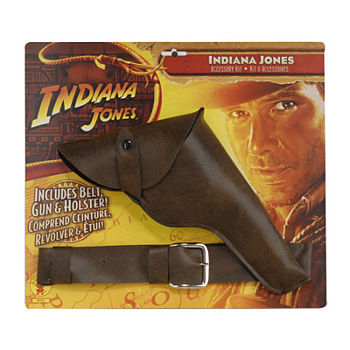 Indiana Jones - Belt With Gun And Holster  Mens Accessories