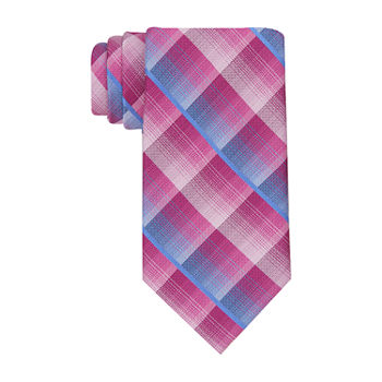 Collection By Michael Strahan Extra Long Plaid Tie