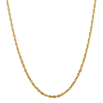 24 Inch Hollow Rope Chain Necklace