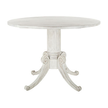 Forest Collection Round Wood-Top Dining Table