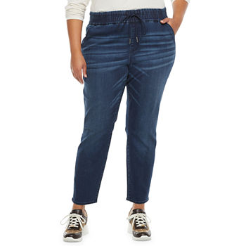 Juicy By Juicy Couture - Plus Womens Mid Rise Jean
