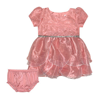 Coral Marmellata Baby Girls 2-pc Sleeveless Top & Shorts Set
